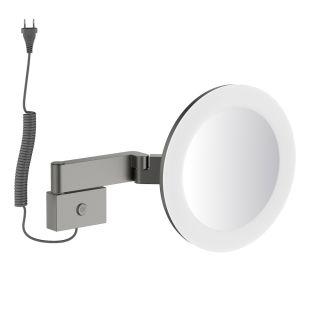 Зеркало косметическое с подсветкой Timo Saona 13374/18 чёрное золото